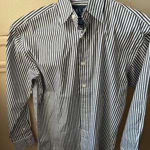 Ralph Lauren, black/white shirt (women size 2)